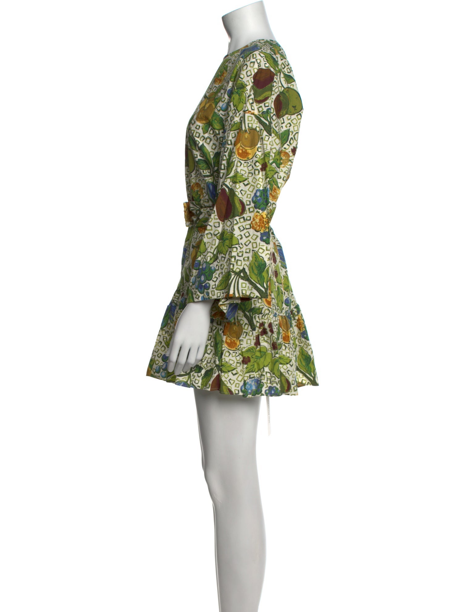 RHODE Floral Print Mini Dress w/ Tags