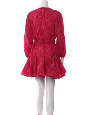 RHODE Printed Mini Dress