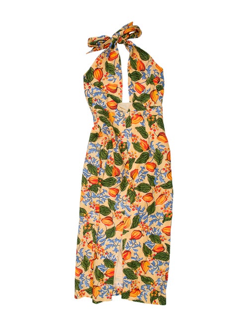 RHODE Linen Long Dress