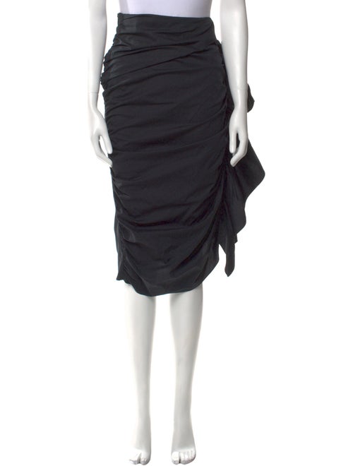 RHODE Ruffle Embellishment Midi Length Skirt