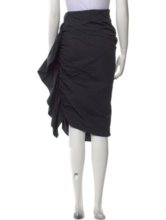 RHODE Ruffle Embellishment Midi Length Skirt