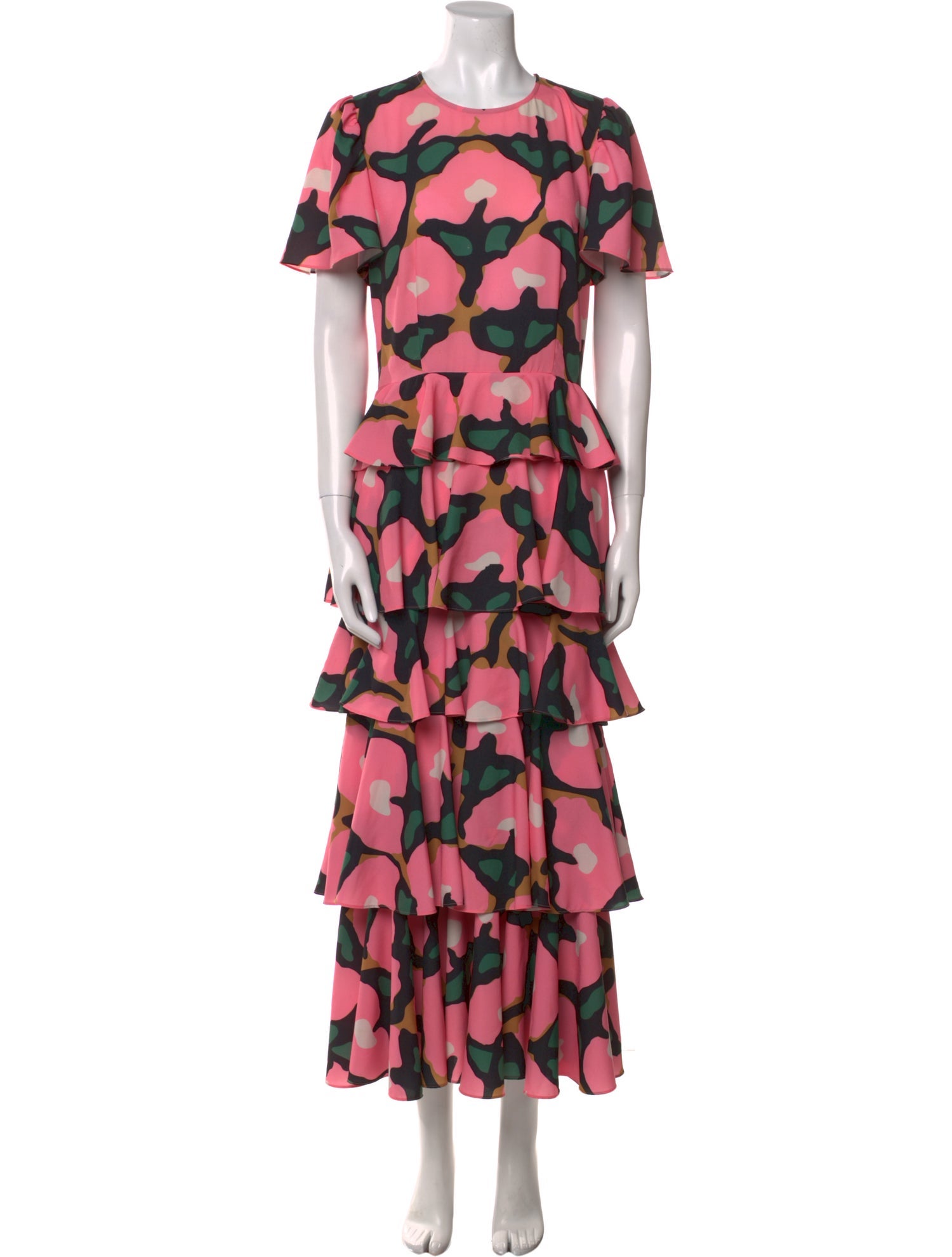 RHODE Floral Print Long Dress