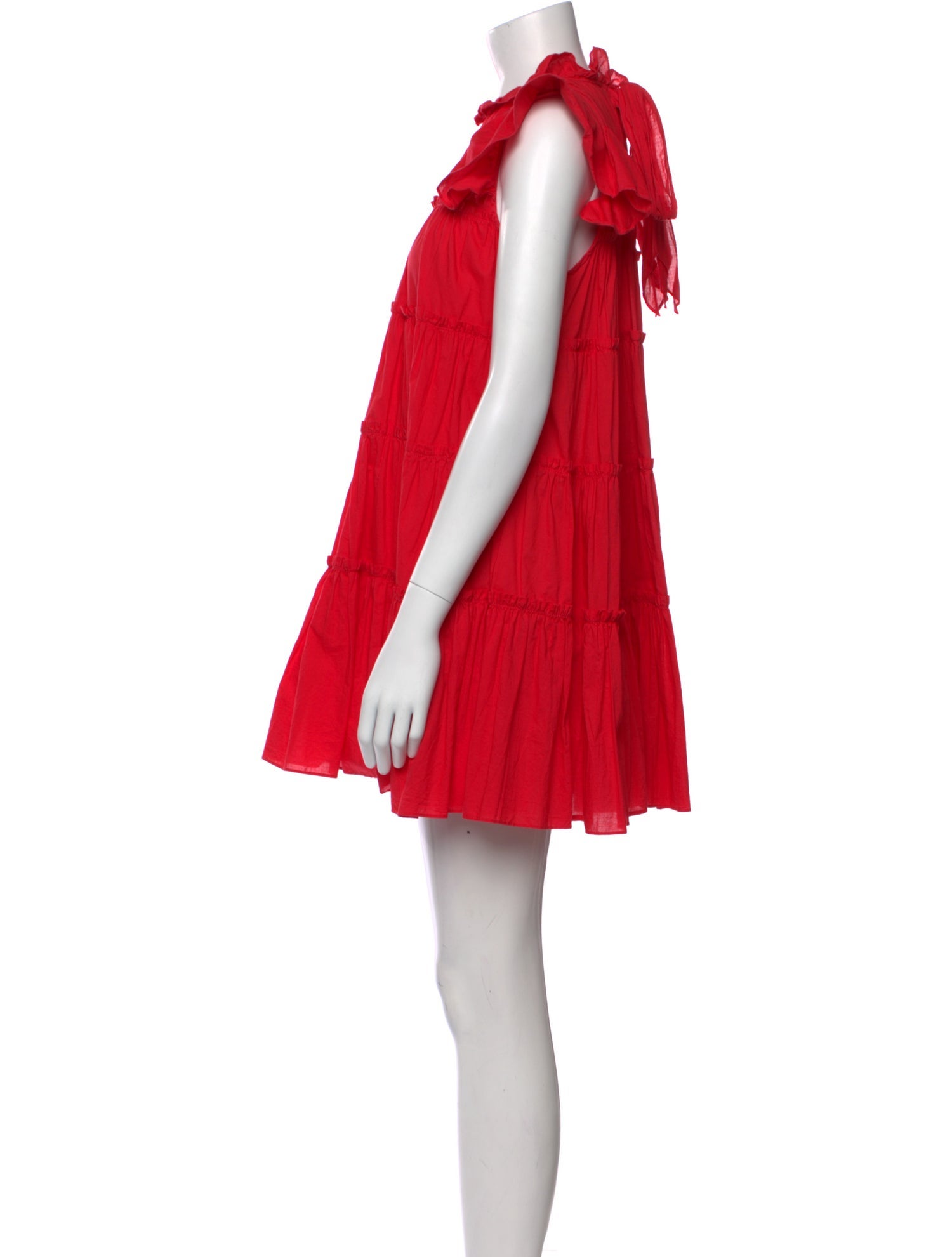 RHODE Crew Neck Mini Dress