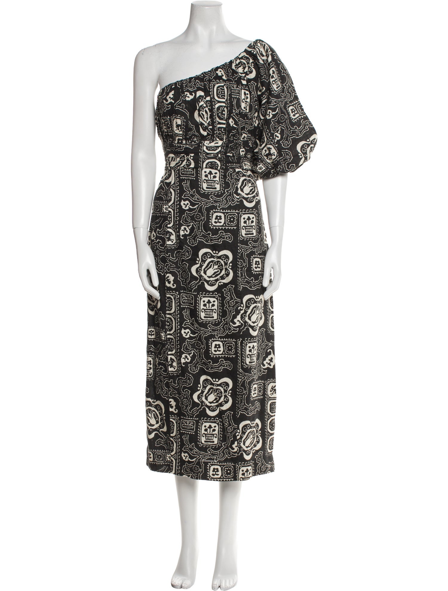 RHODE Linen Long Dress