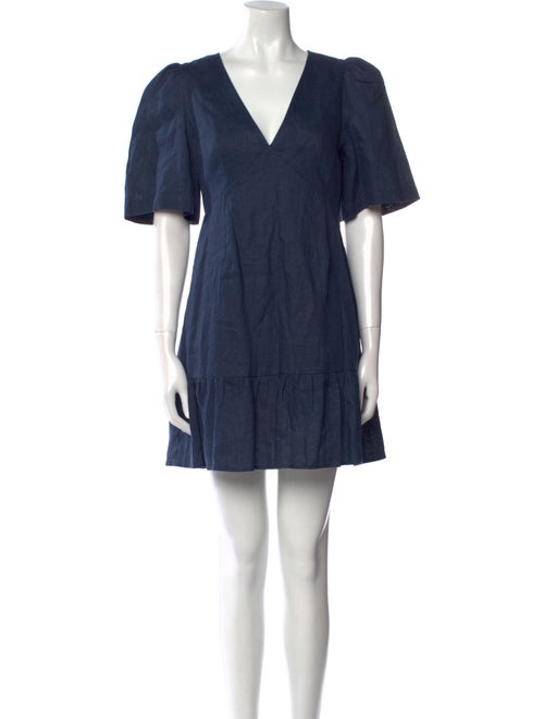 RHODE Linen Mini Dress