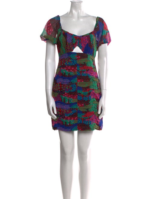 RHODE Printed Mini Dress