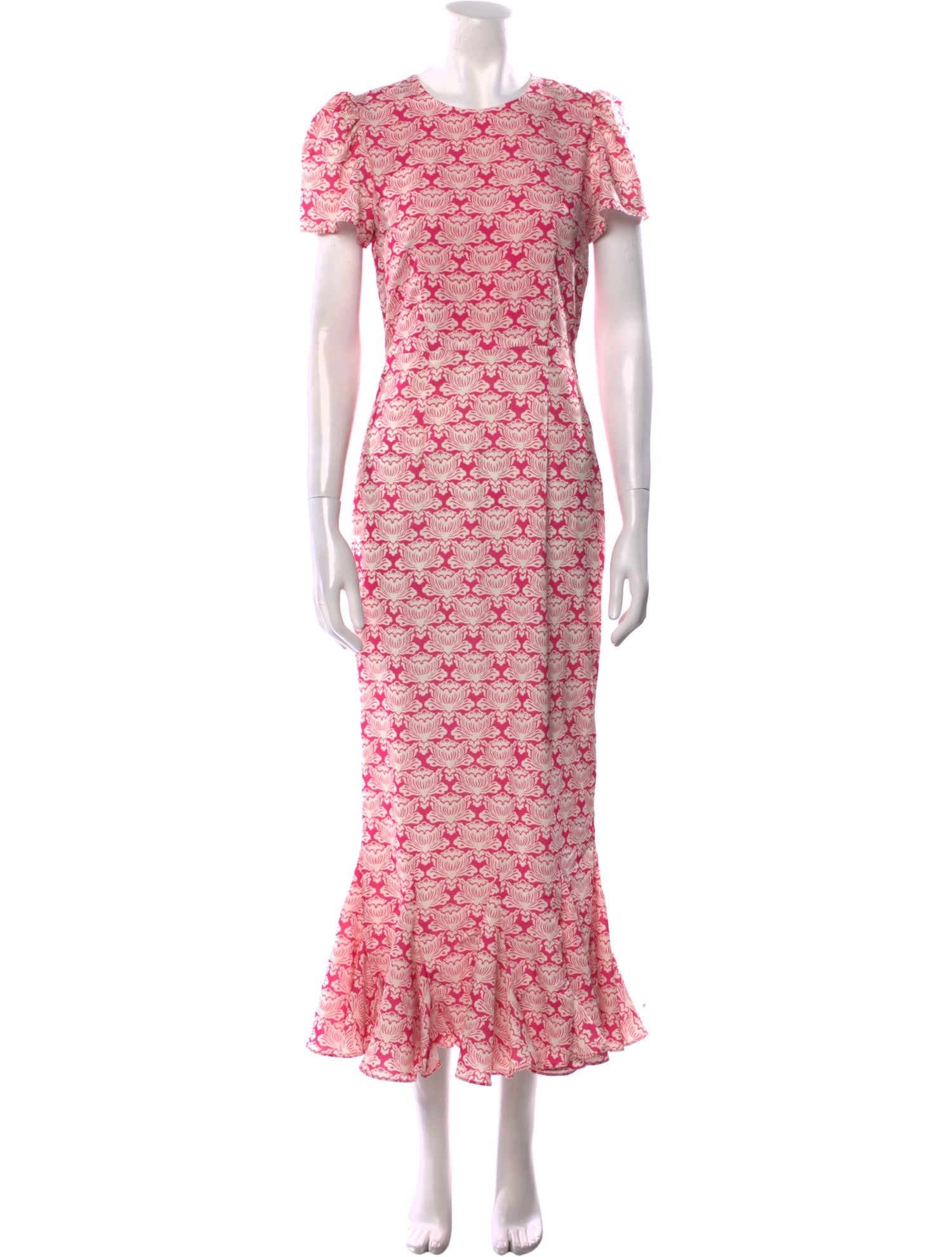 RHODE Floral Print Long Dress w/ Tags