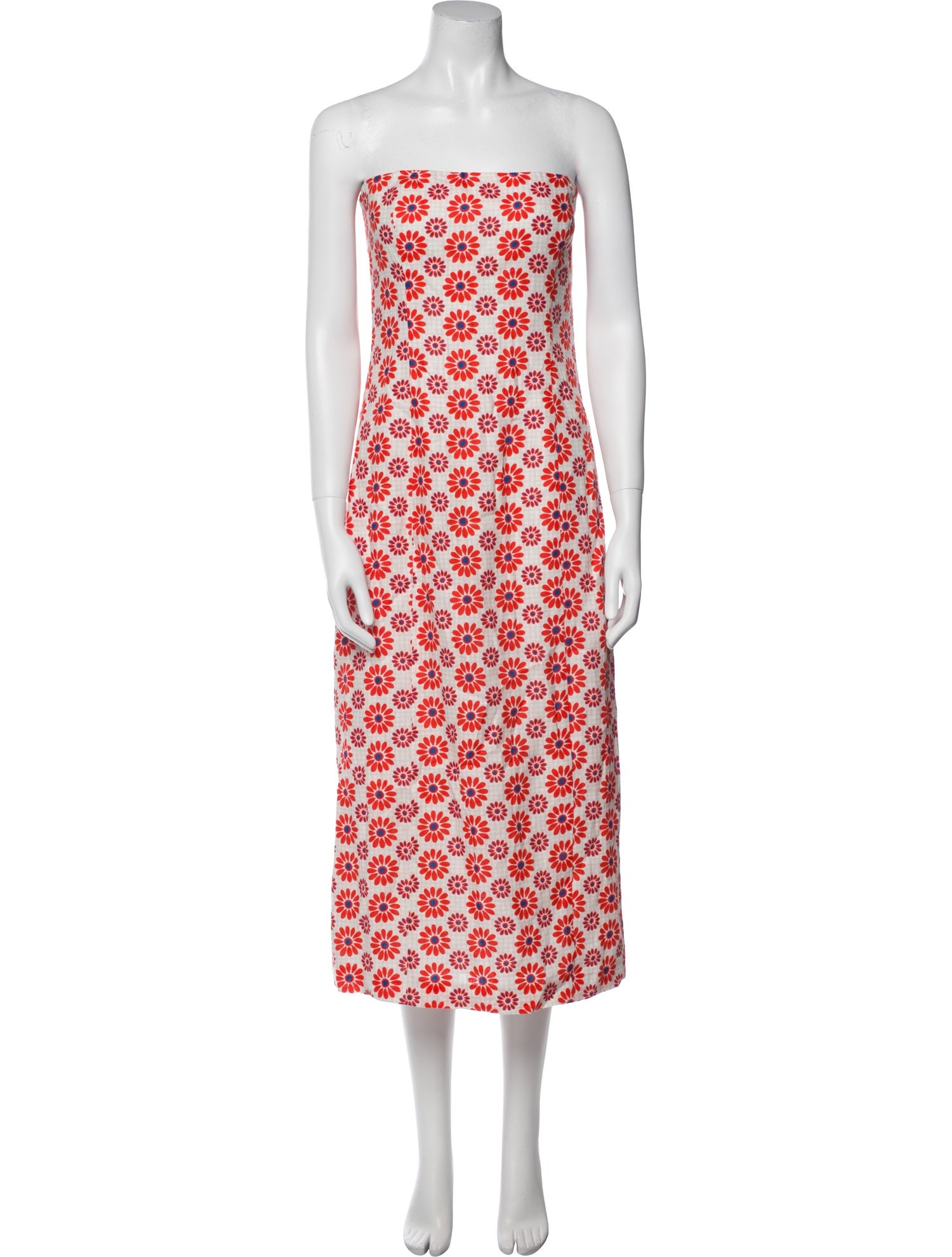 RHODE Linen Midi Length Dress w/ Tags