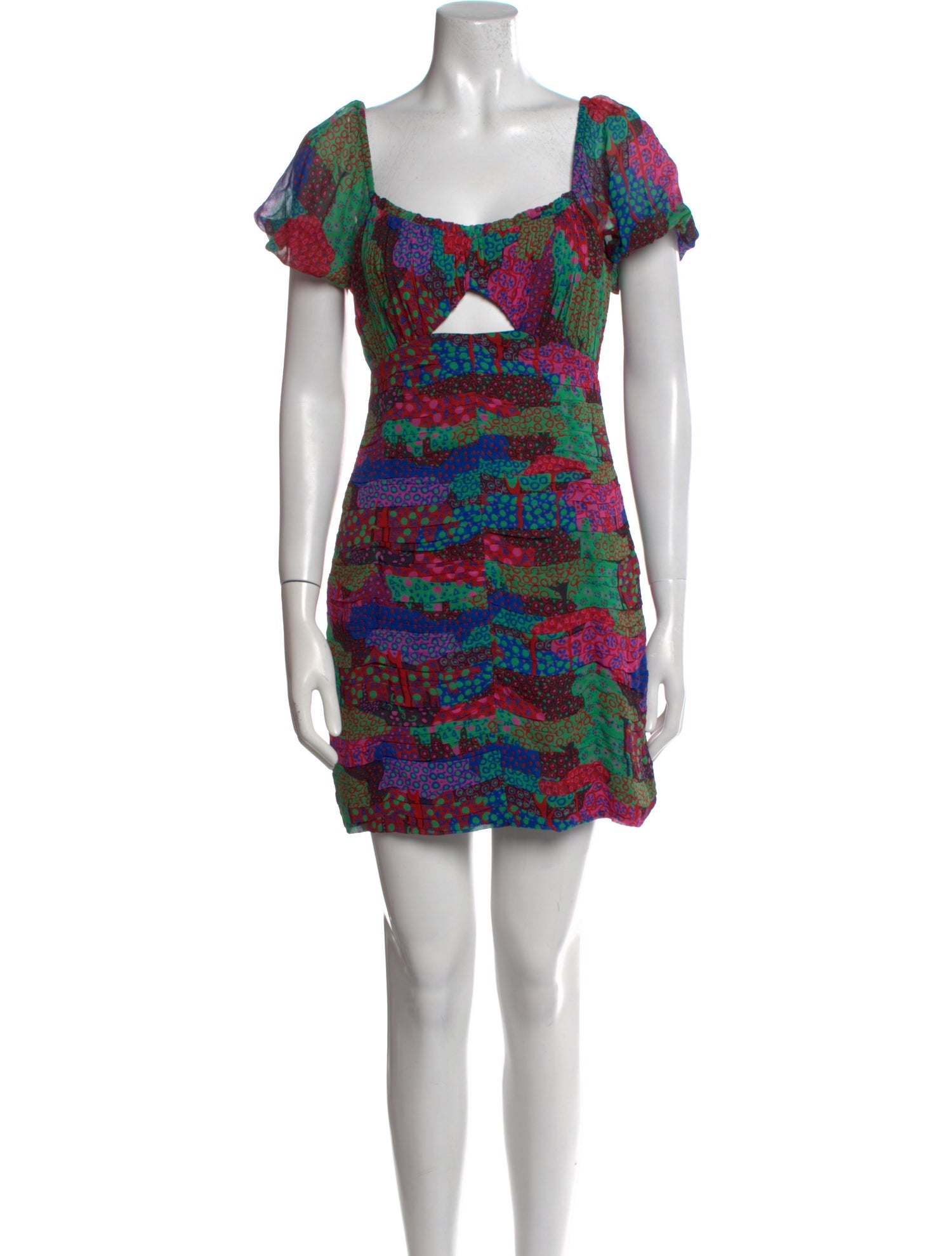 RHODE Printed Mini Dress