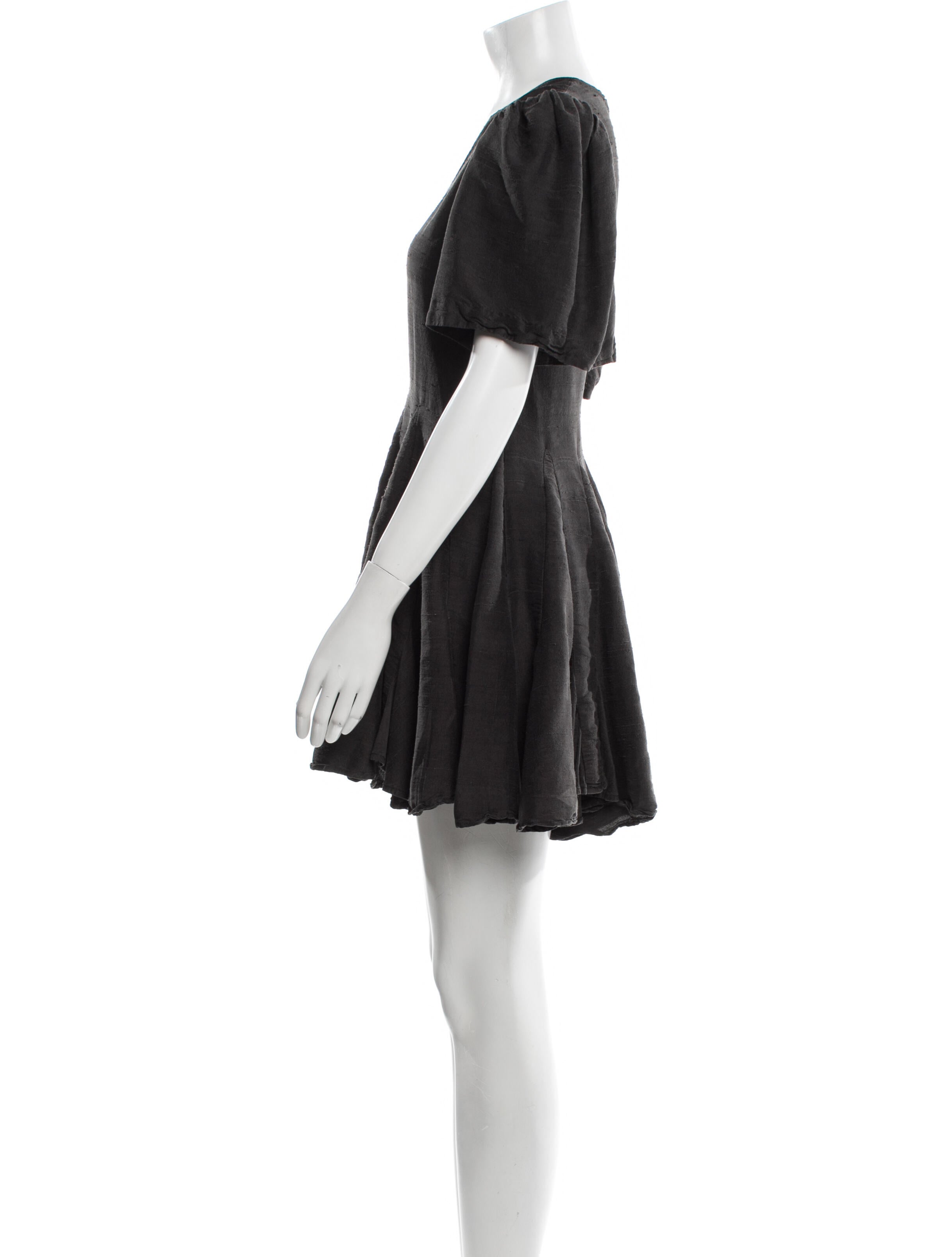 RHODE Silk Mini Dress