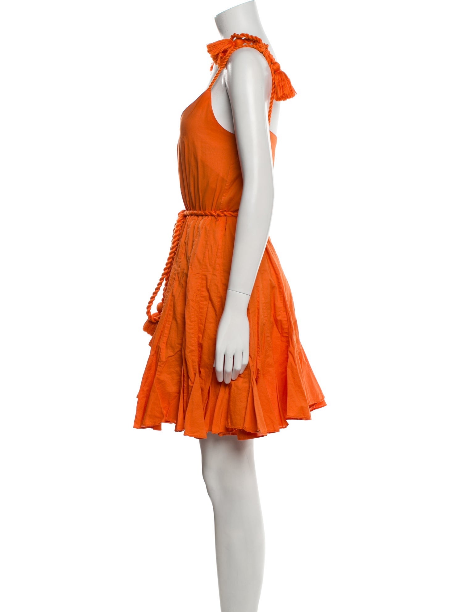 RHODE V-Neck Mini Dress