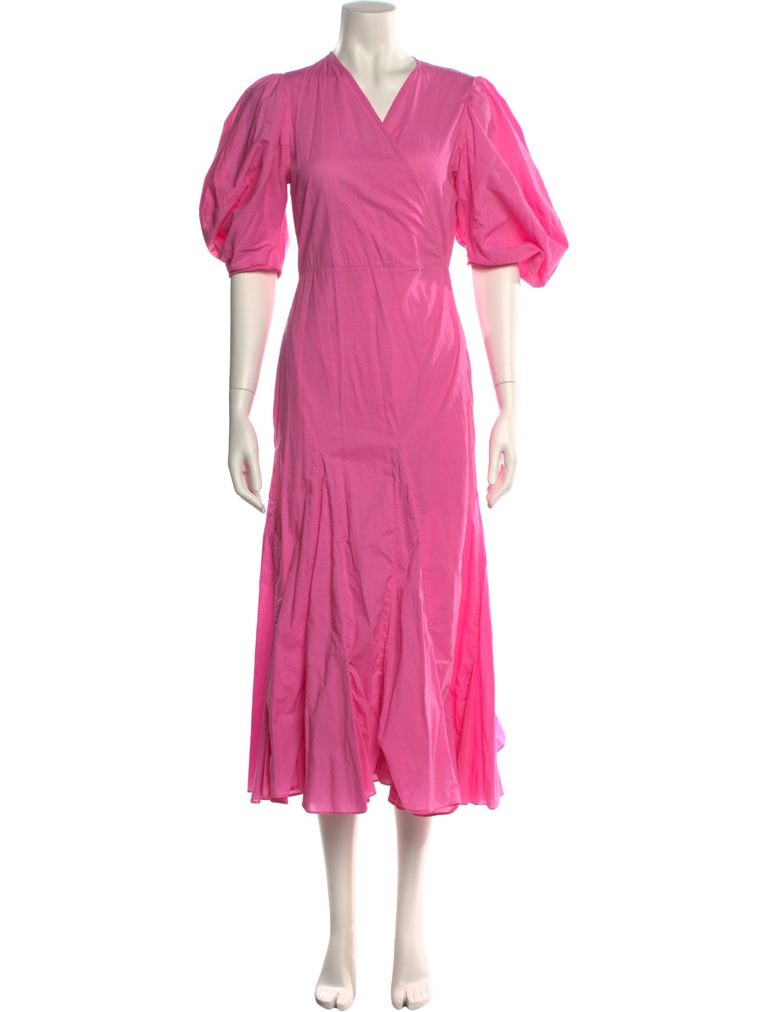 RHODE V-Neck Long Dress