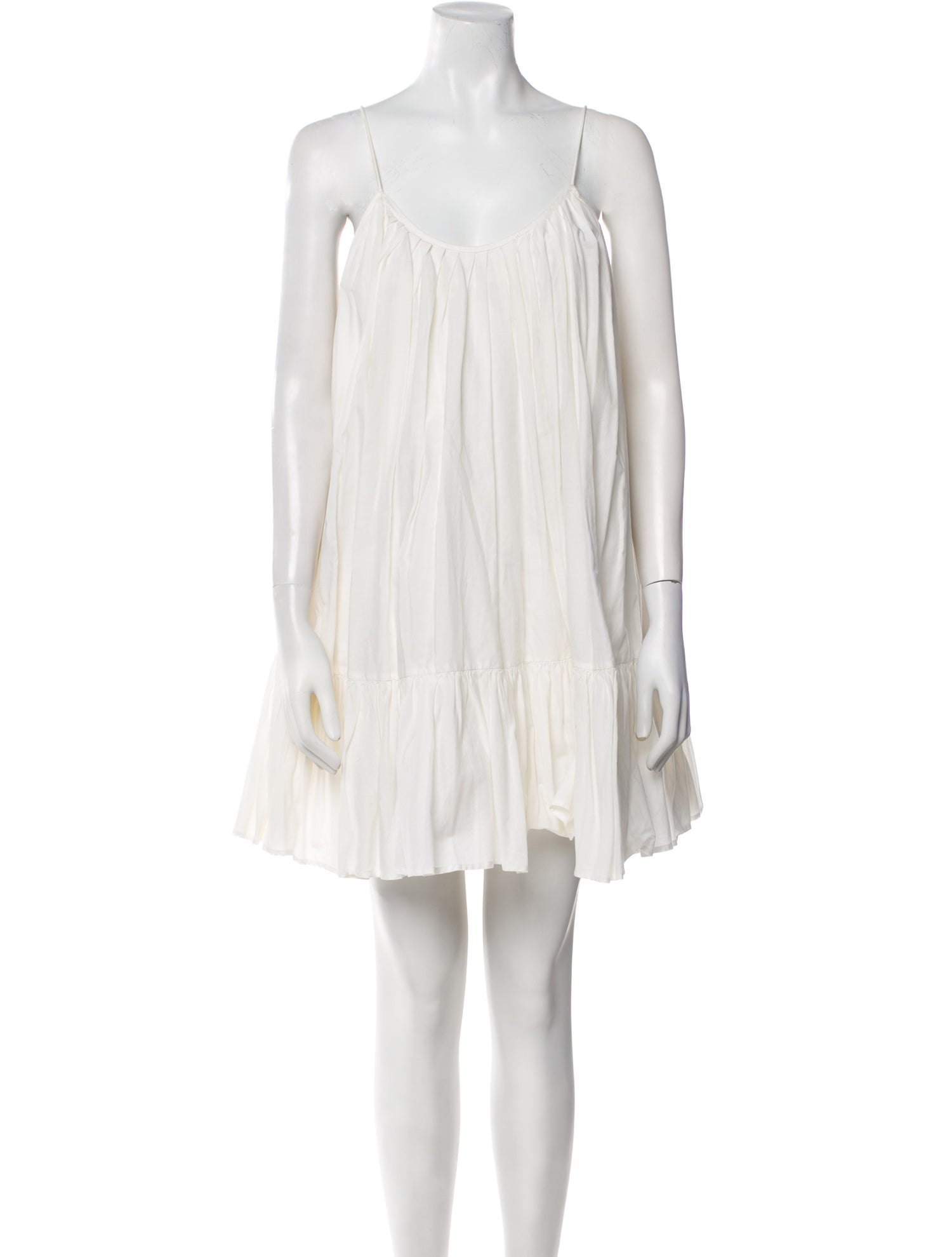 RHODE Scoop Neck Mini Dress