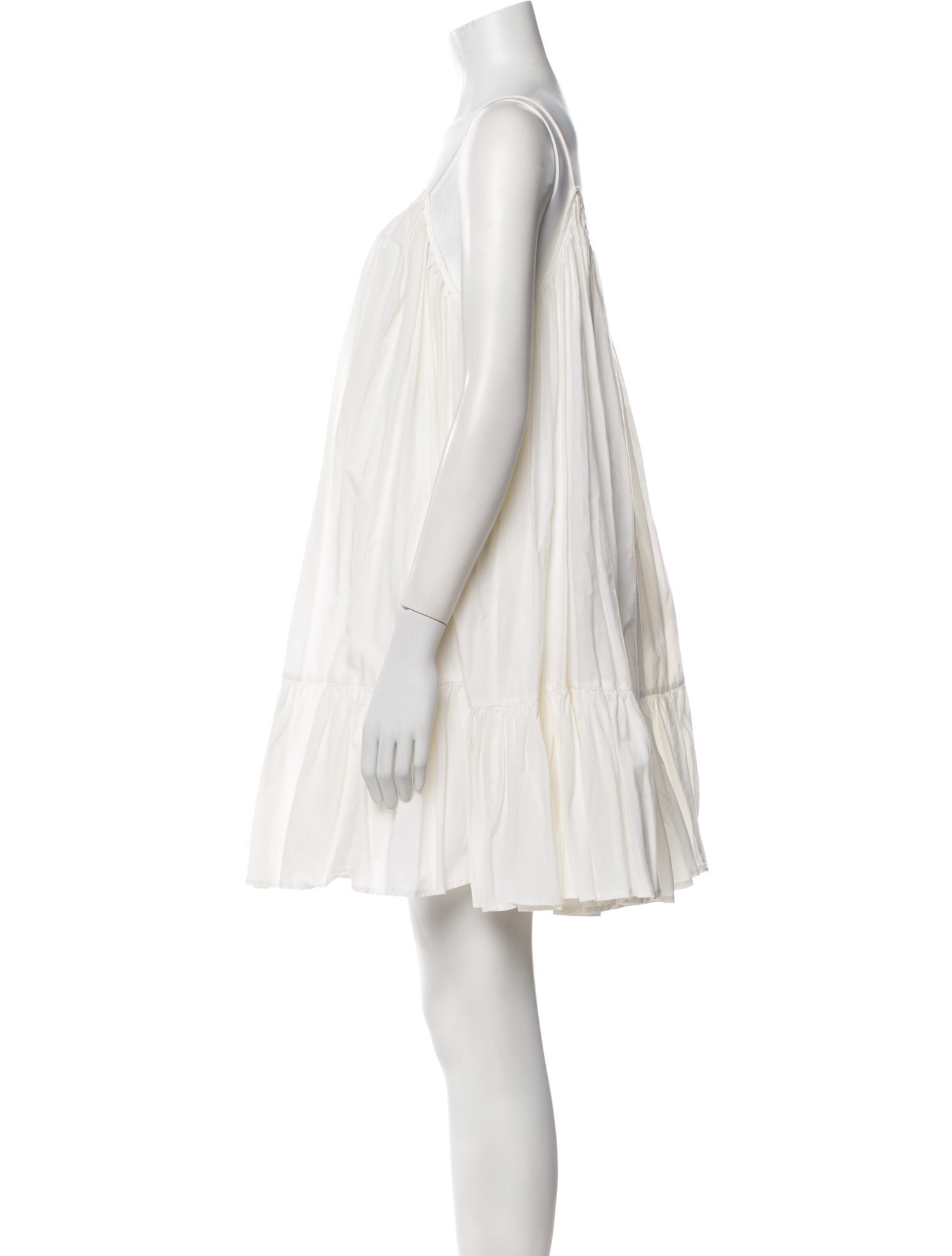 RHODE Scoop Neck Mini Dress