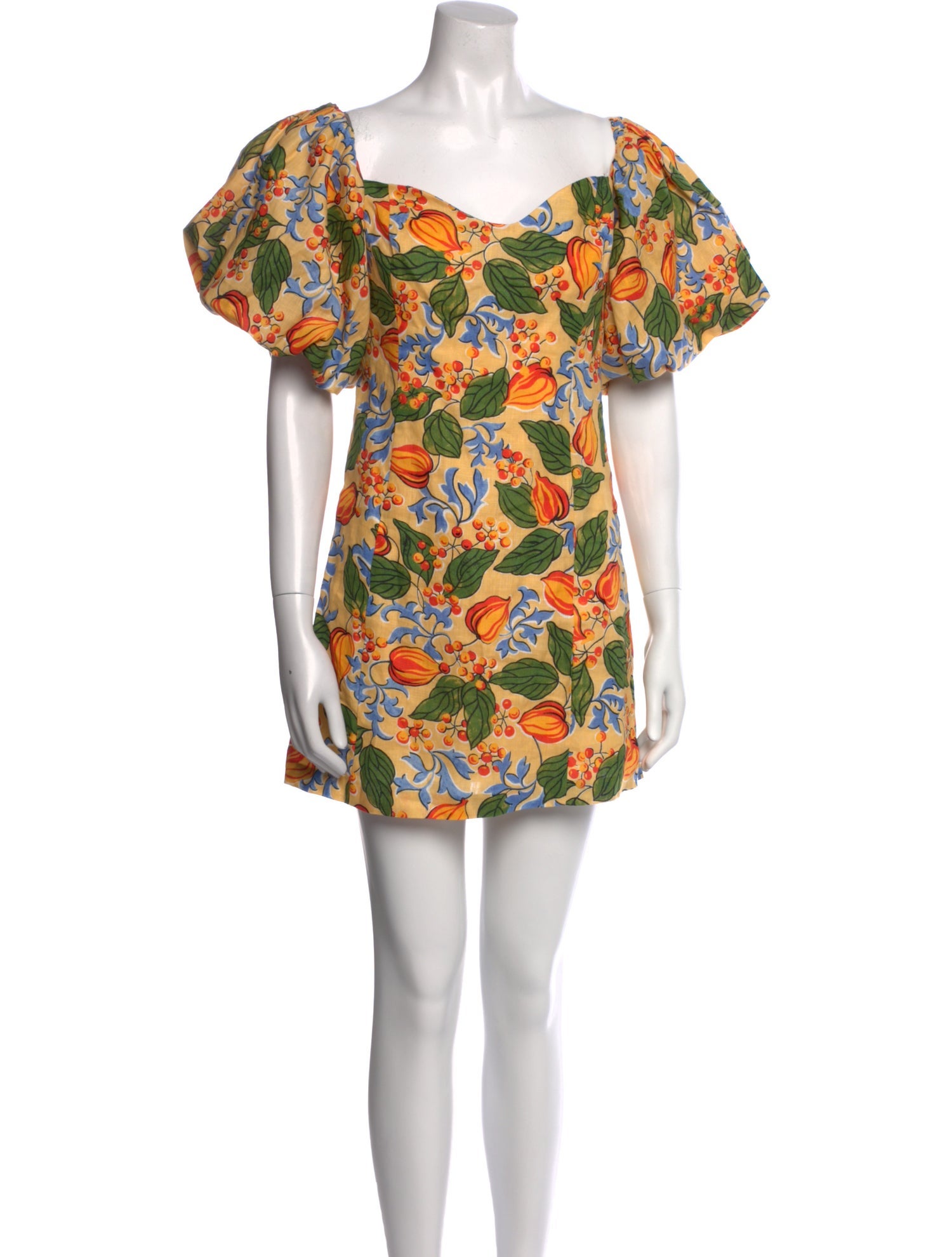 RHODE Linen Mini Dress