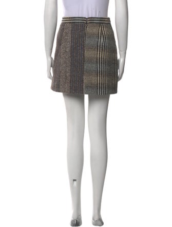 RHODE Wool Mini Skirt