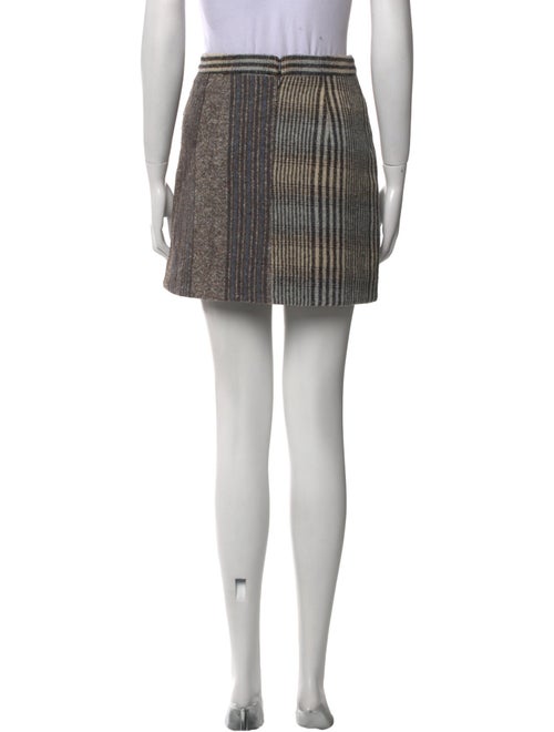 RHODE Wool Mini Skirt