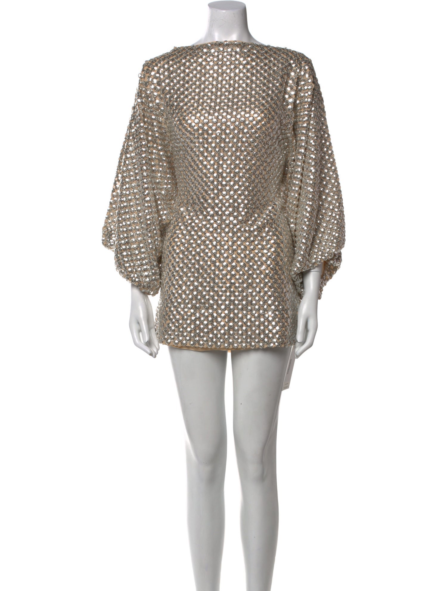 RHODE Silk Mini Dress