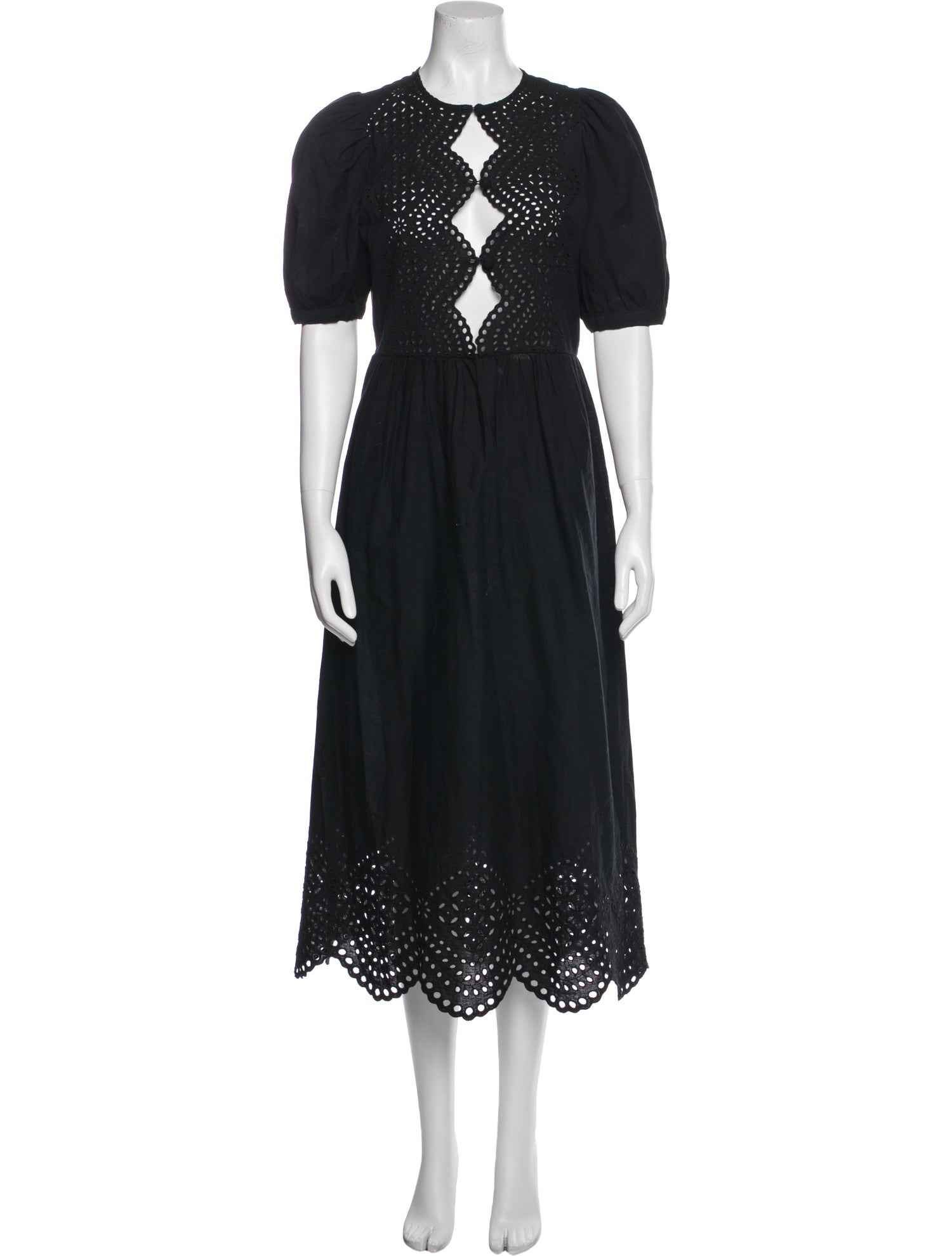 RHODE Crew Neck Long Dress