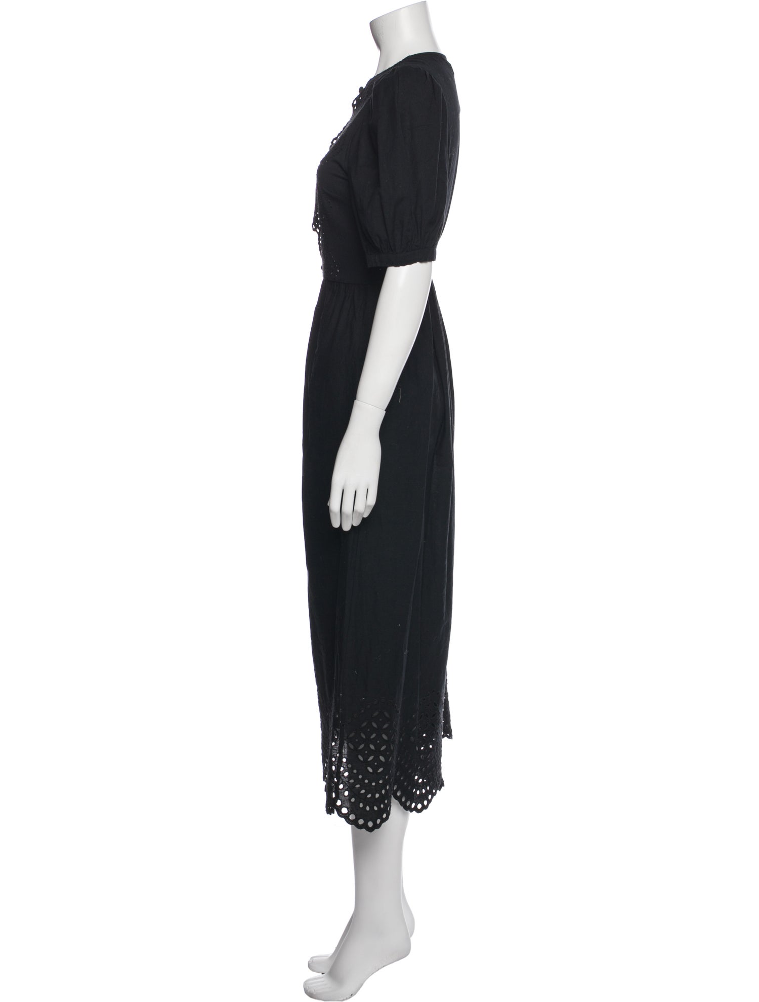 RHODE Crew Neck Long Dress