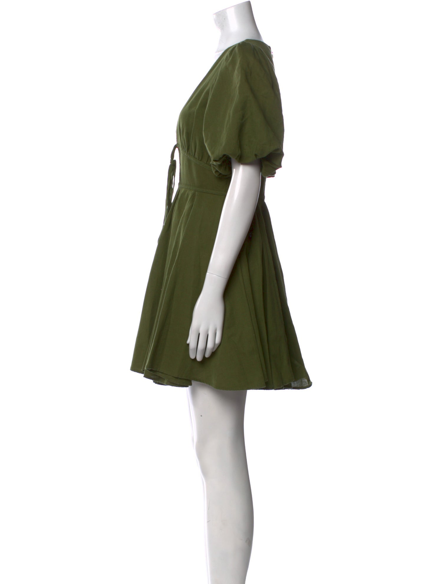 RHODE V-Neck Mini Dress