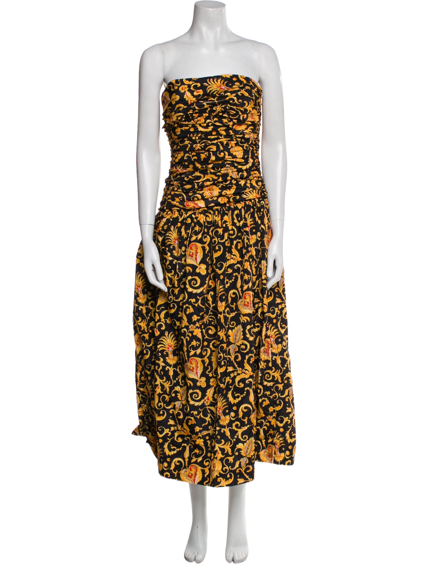 RHODE Printed Midi Length Dress w/ Tags