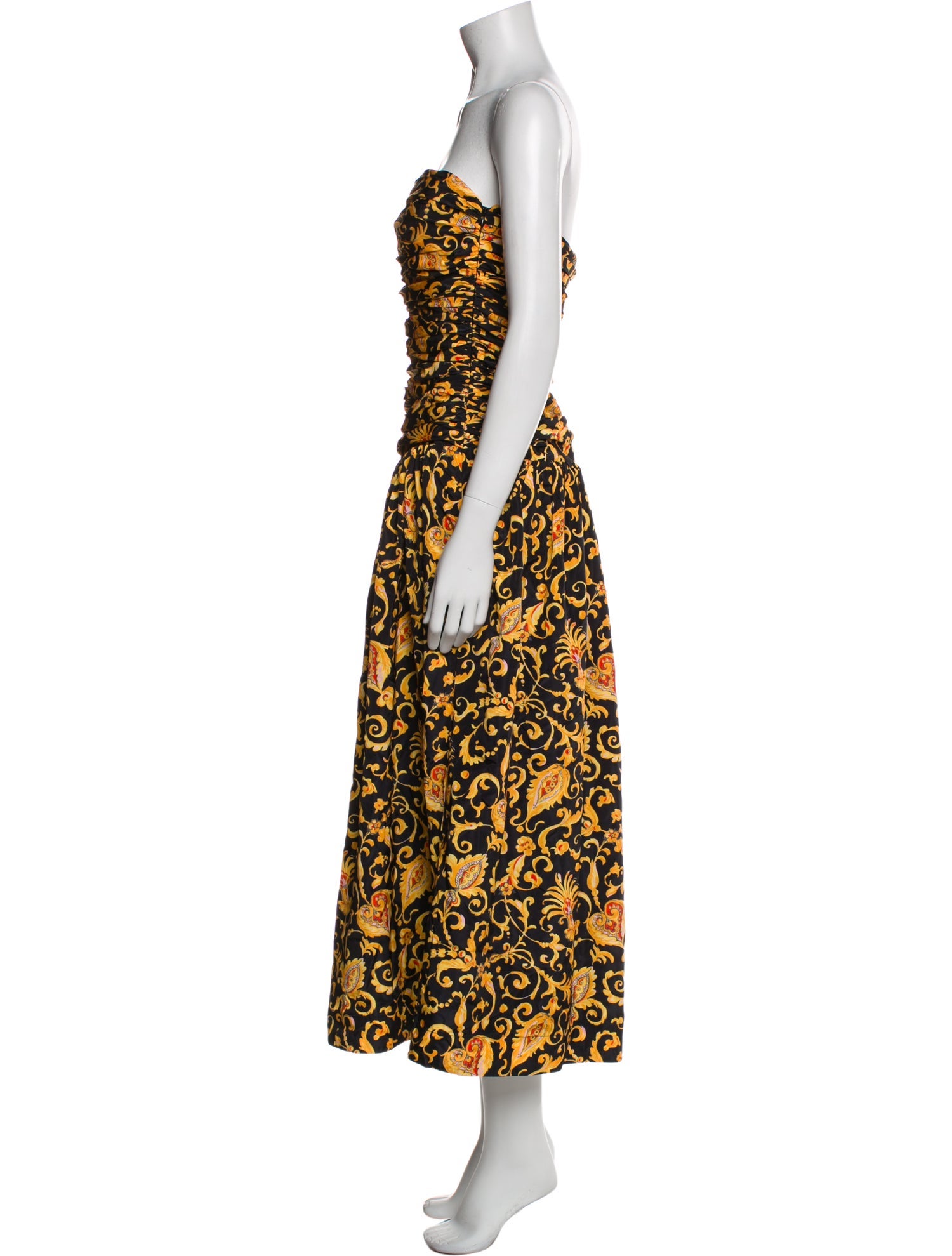 RHODE Printed Midi Length Dress w/ Tags