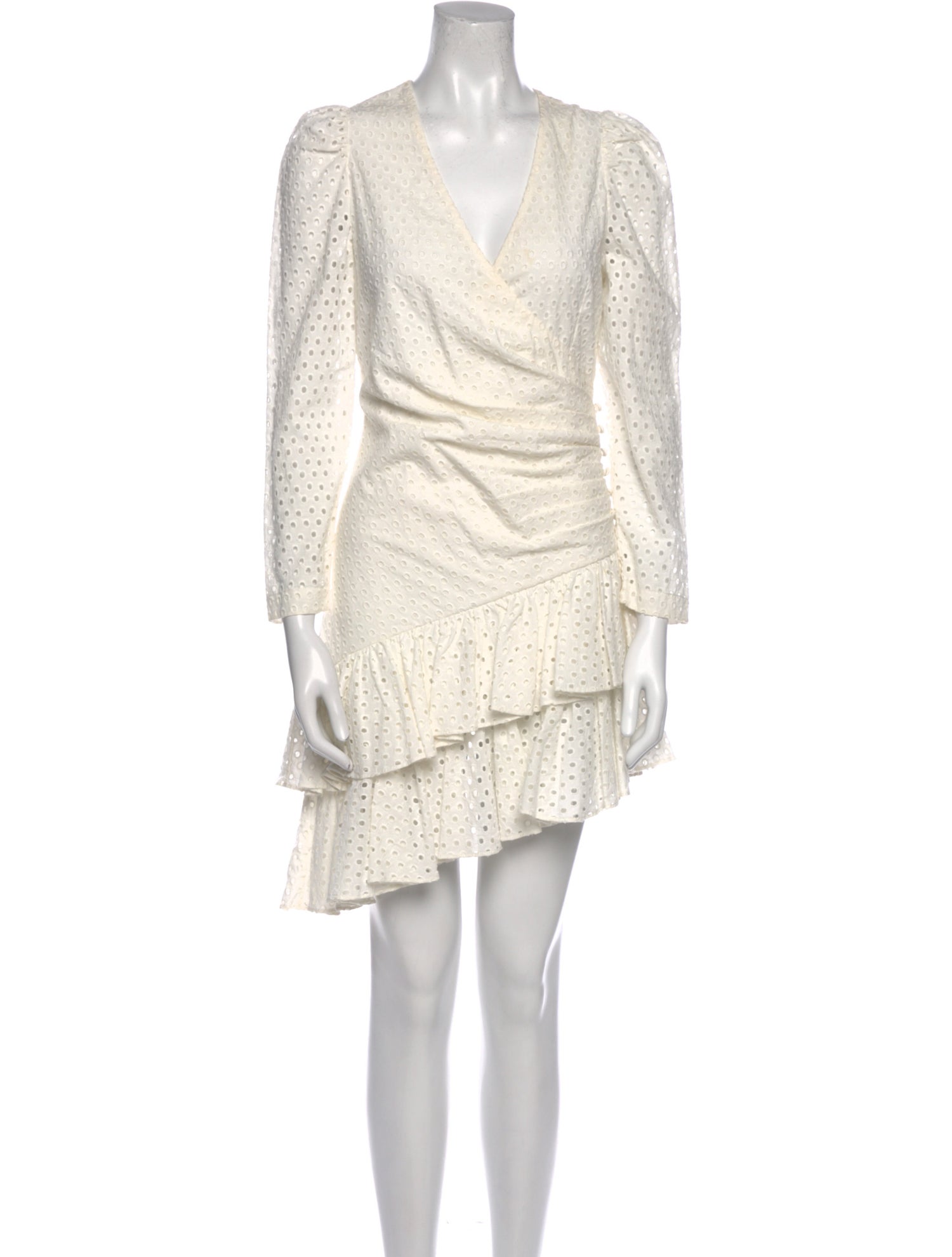 RHODE Eyelet Mini Dress