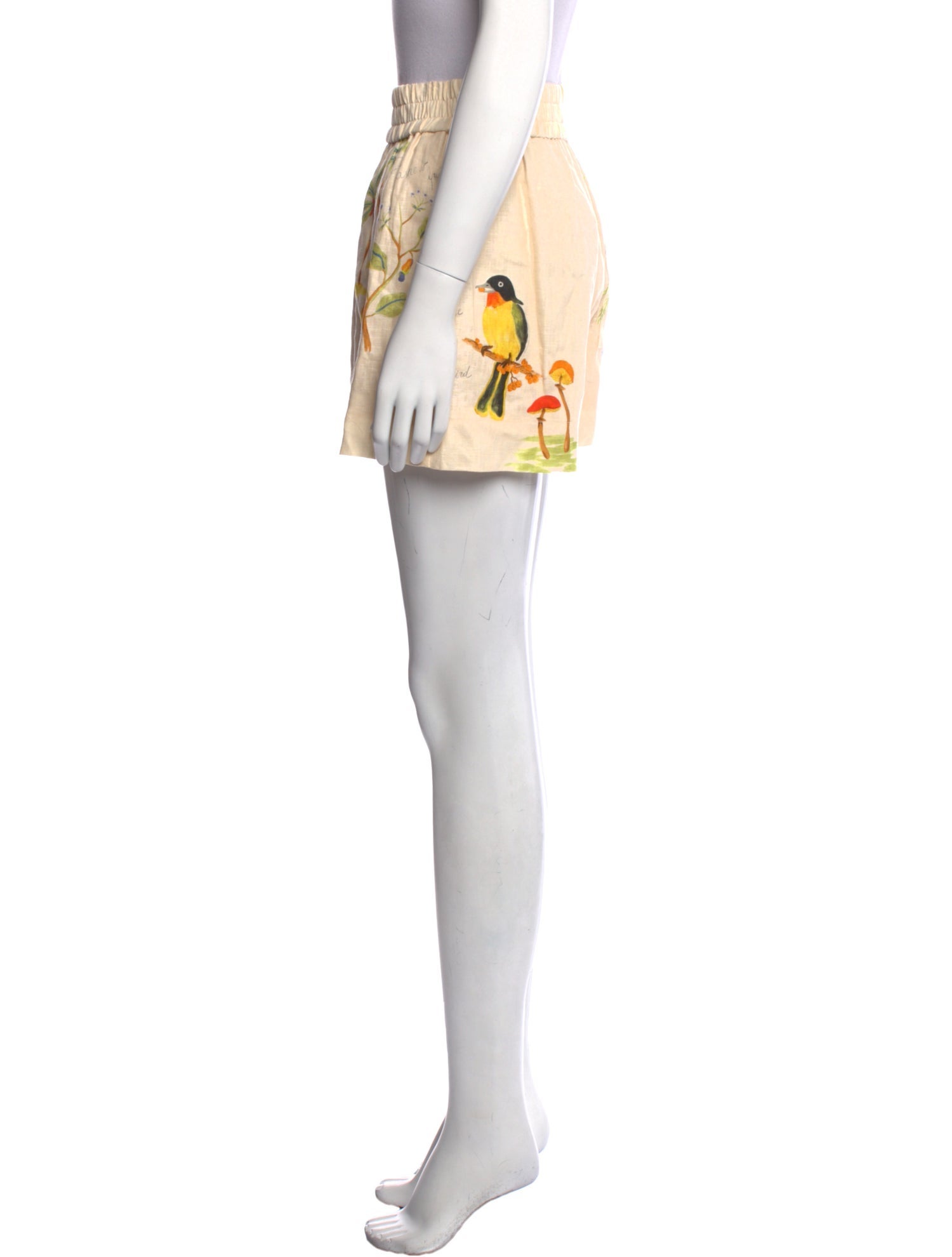 RHODE Linen Mini Shorts