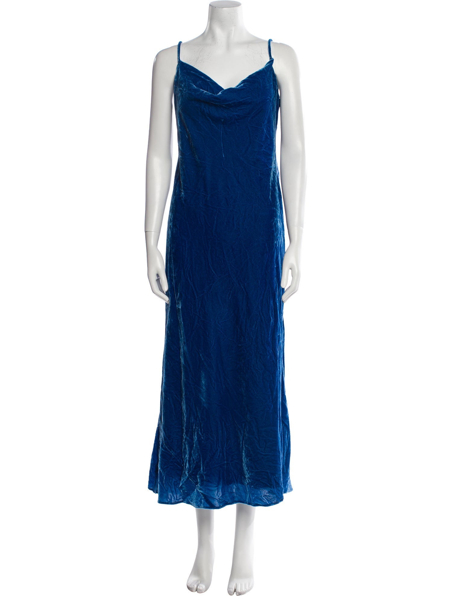 RHODE Cowl Neck Midi Length Dress w/ Tags