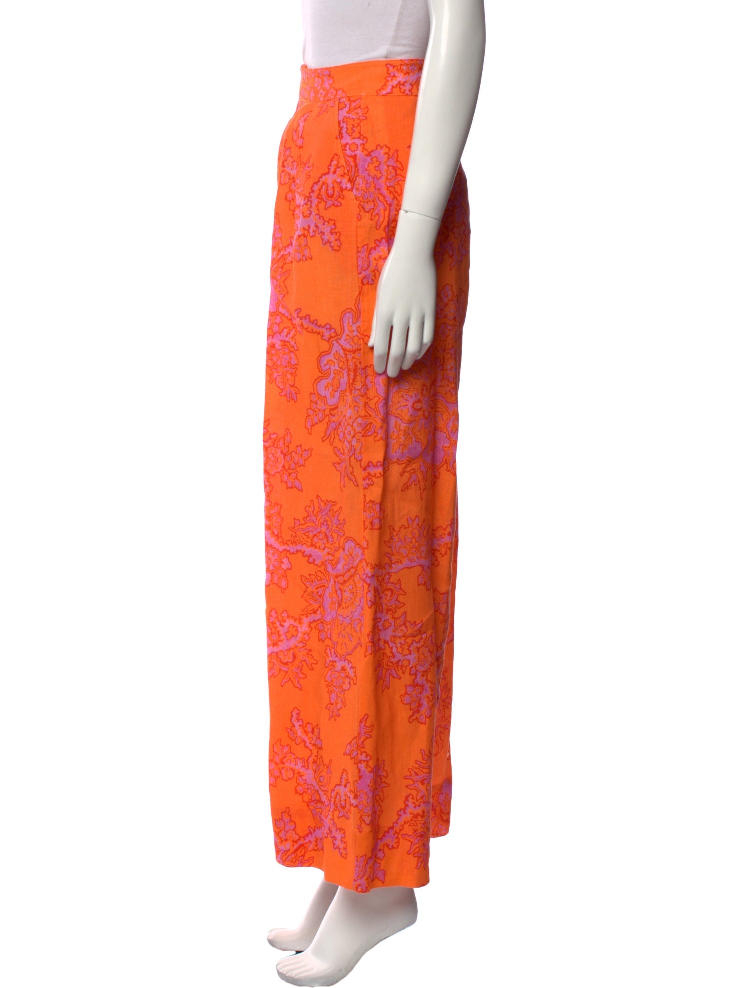 RHODE Linen Wide Leg Pants