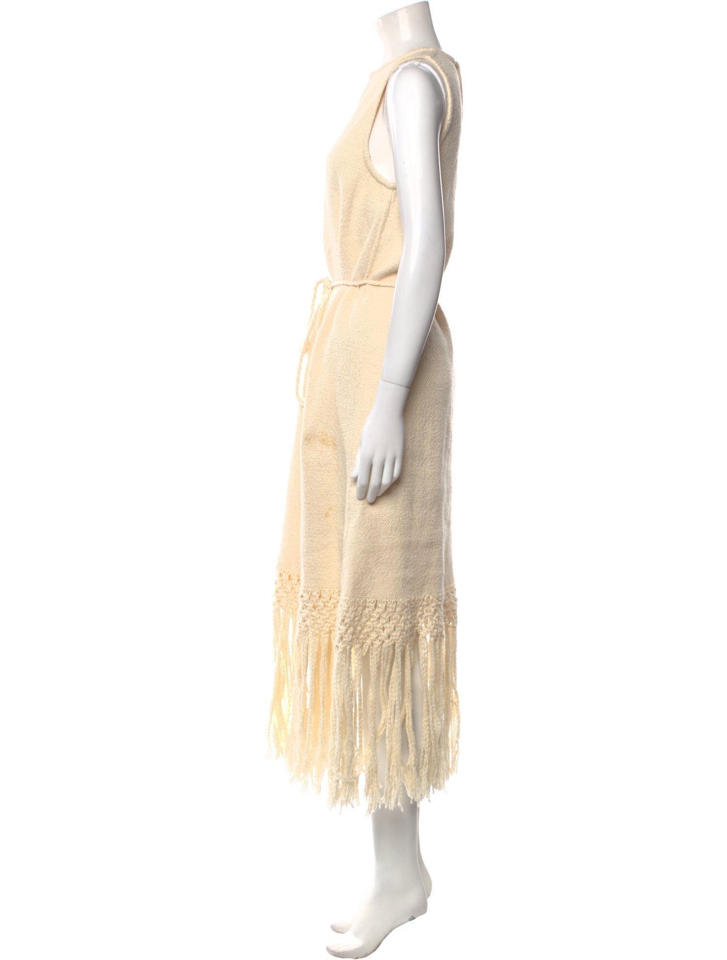 RHODE Crew Neck Long Dress