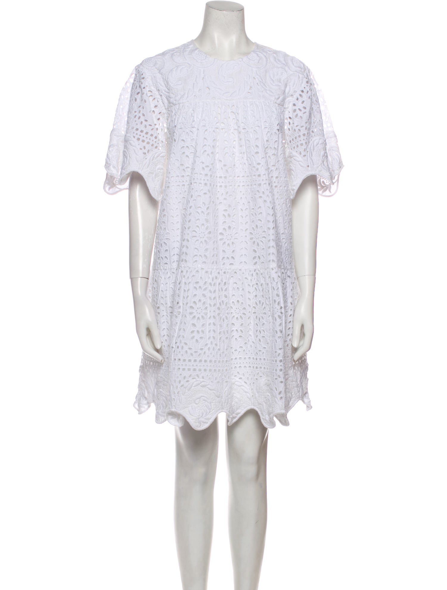 RHODE Crew Neck Knee-Length Dress