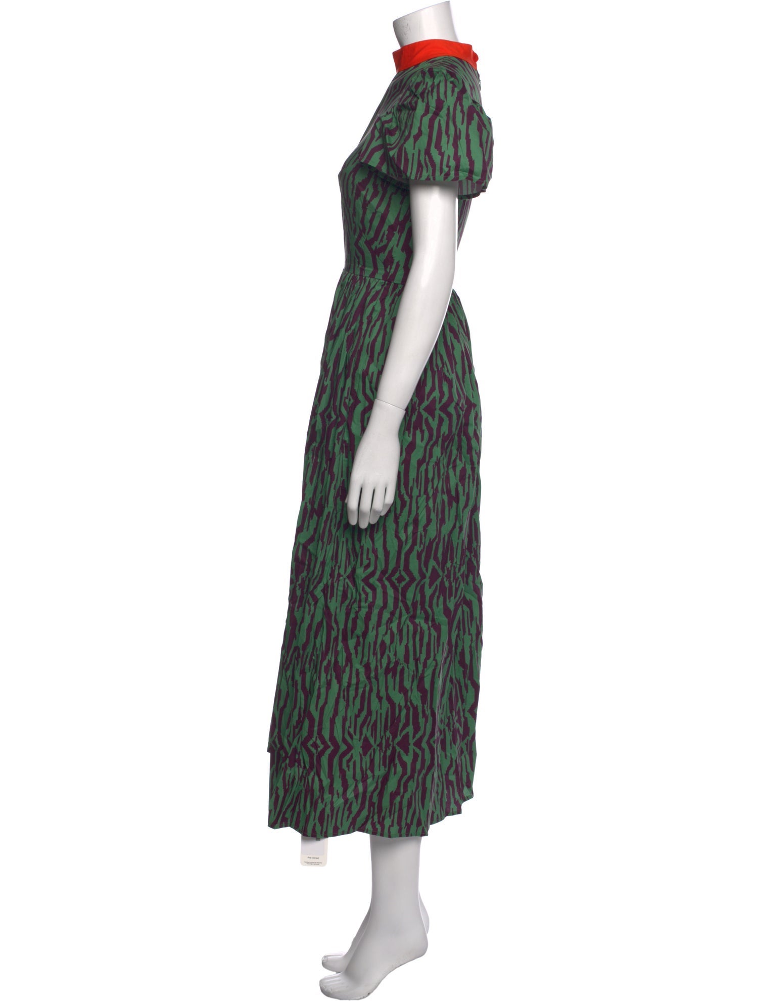 RHODE Printed Long Dress