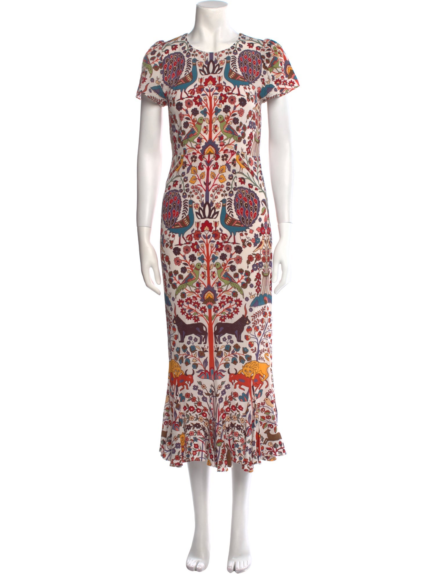 RHODE Paisley Print Long Dress