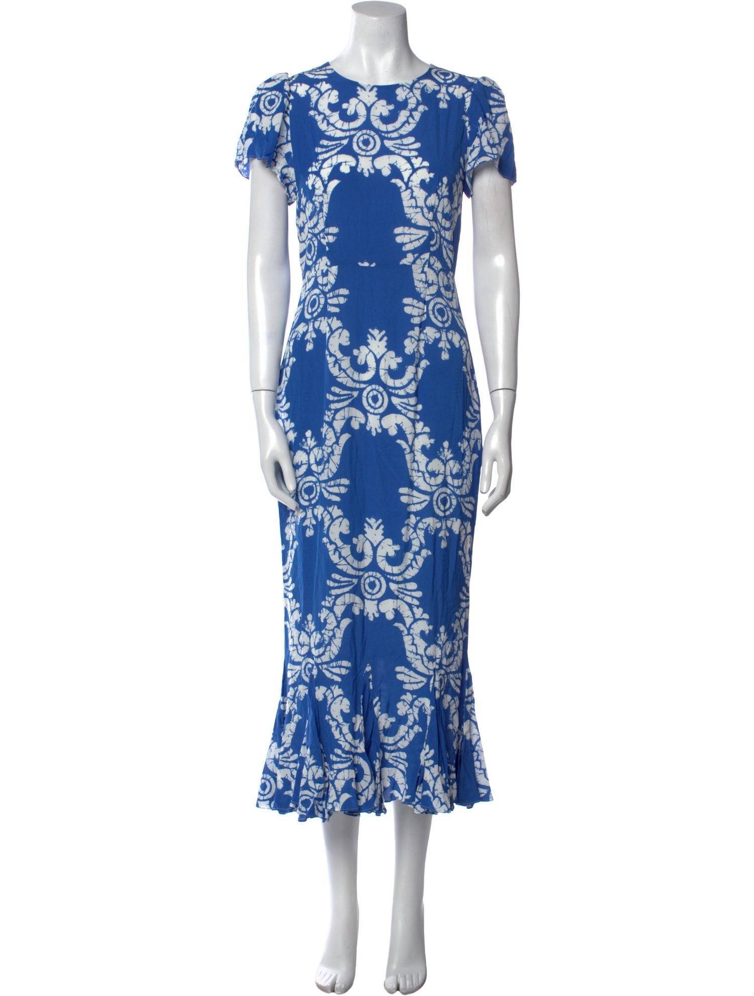 RHODE Floral Print Long Dress