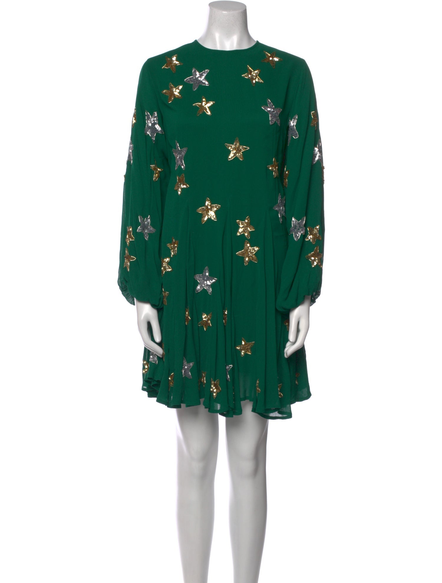 RHODE Floral Print Mini Dress