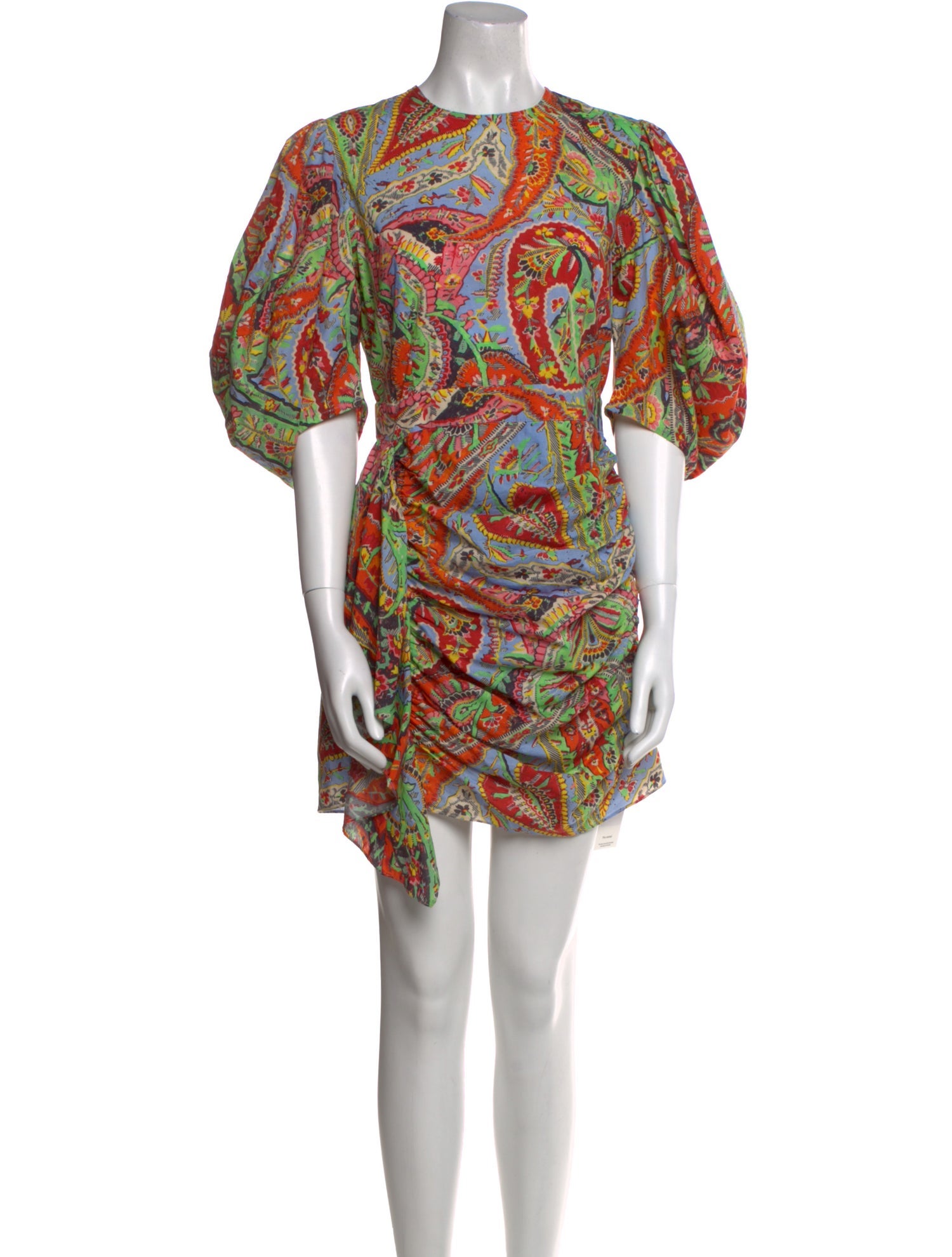 RHODE Paisley Print Mini Dress