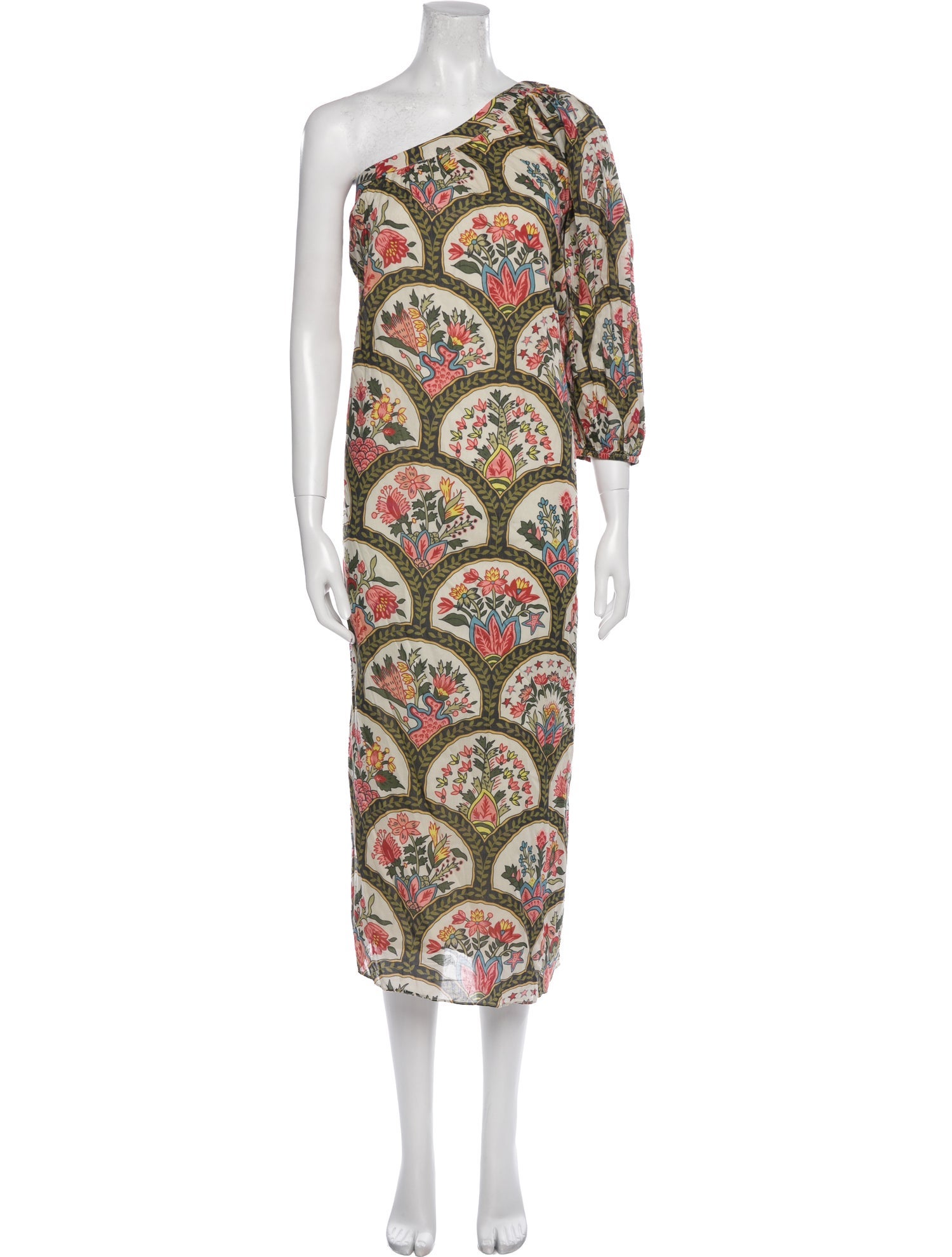 RHODE Printed Long Dress