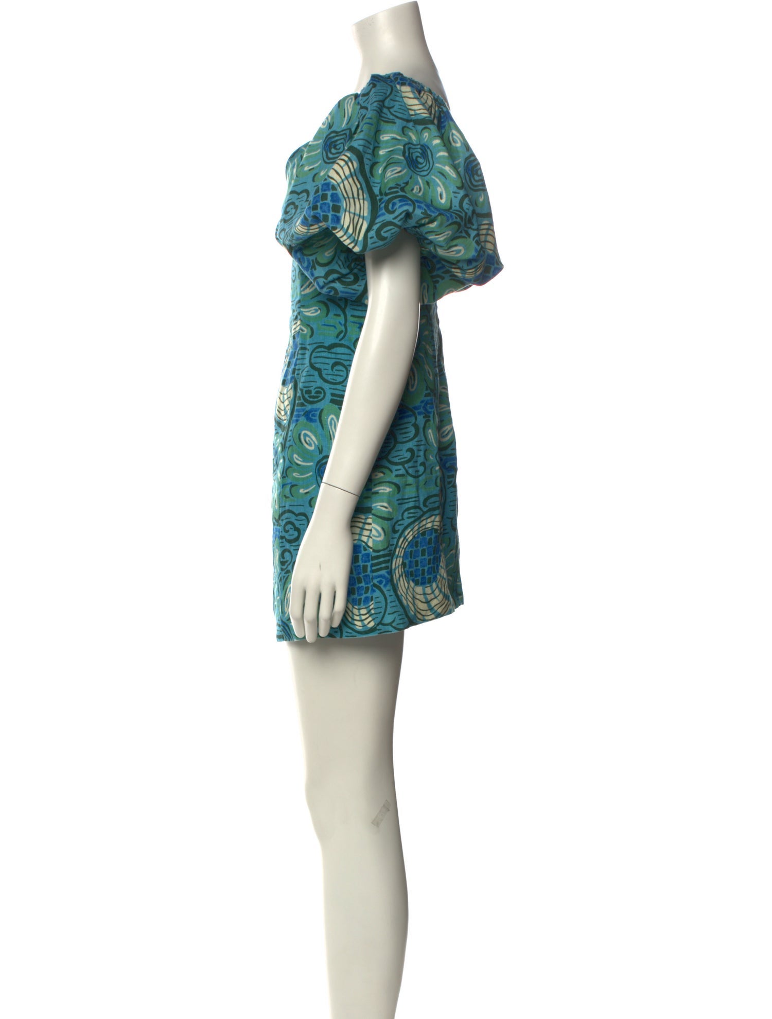 RHODE Linen Mini Dress