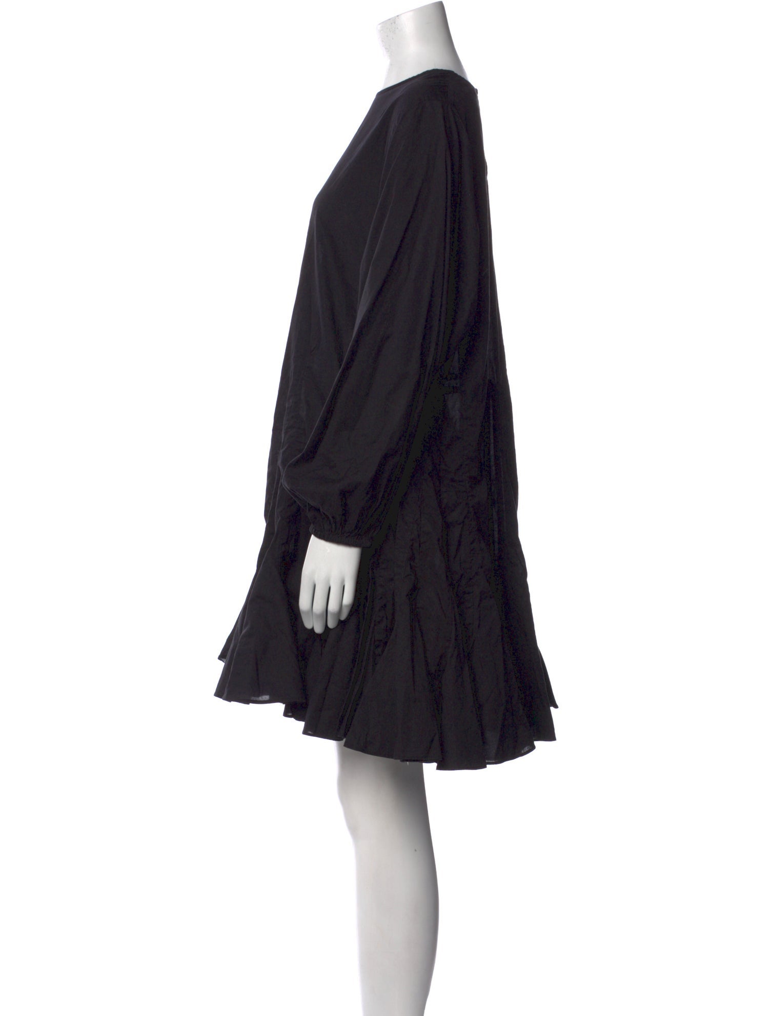 RHODE Bateau Neckline Mini Dress