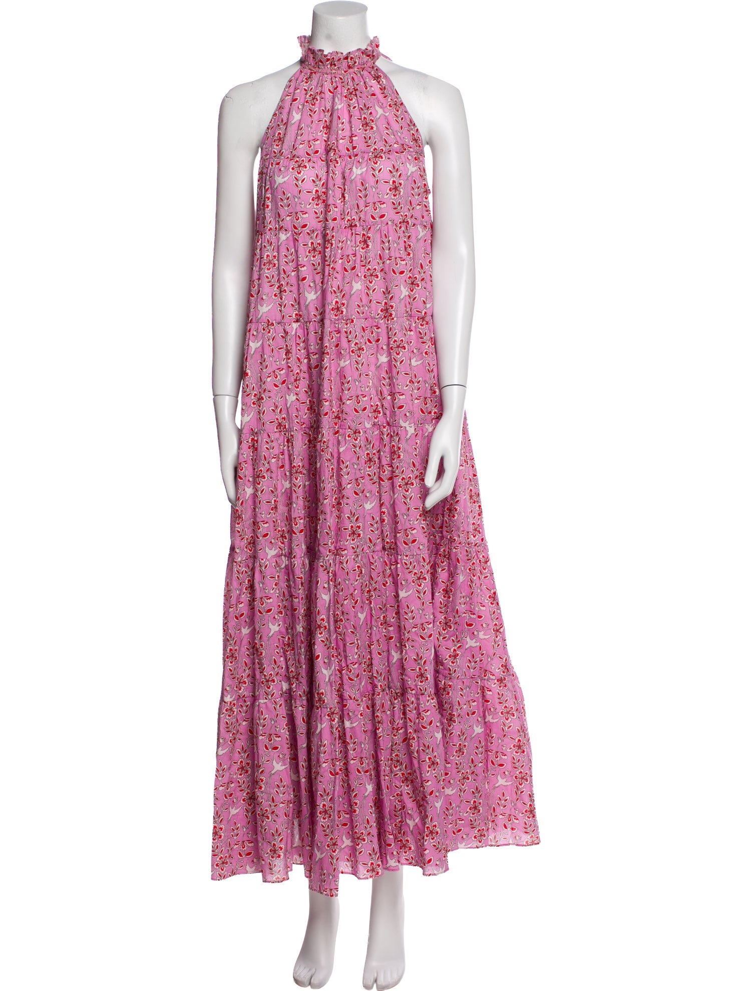 RHODE Paisley Print Long Dress
