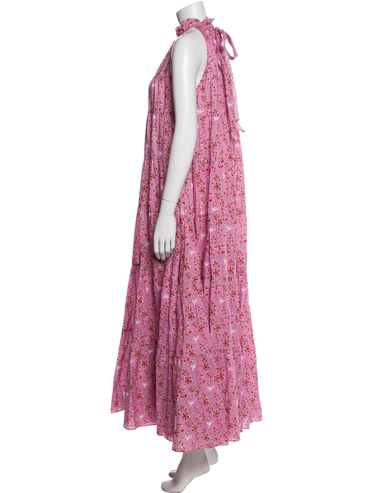 RHODE Paisley Print Long Dress