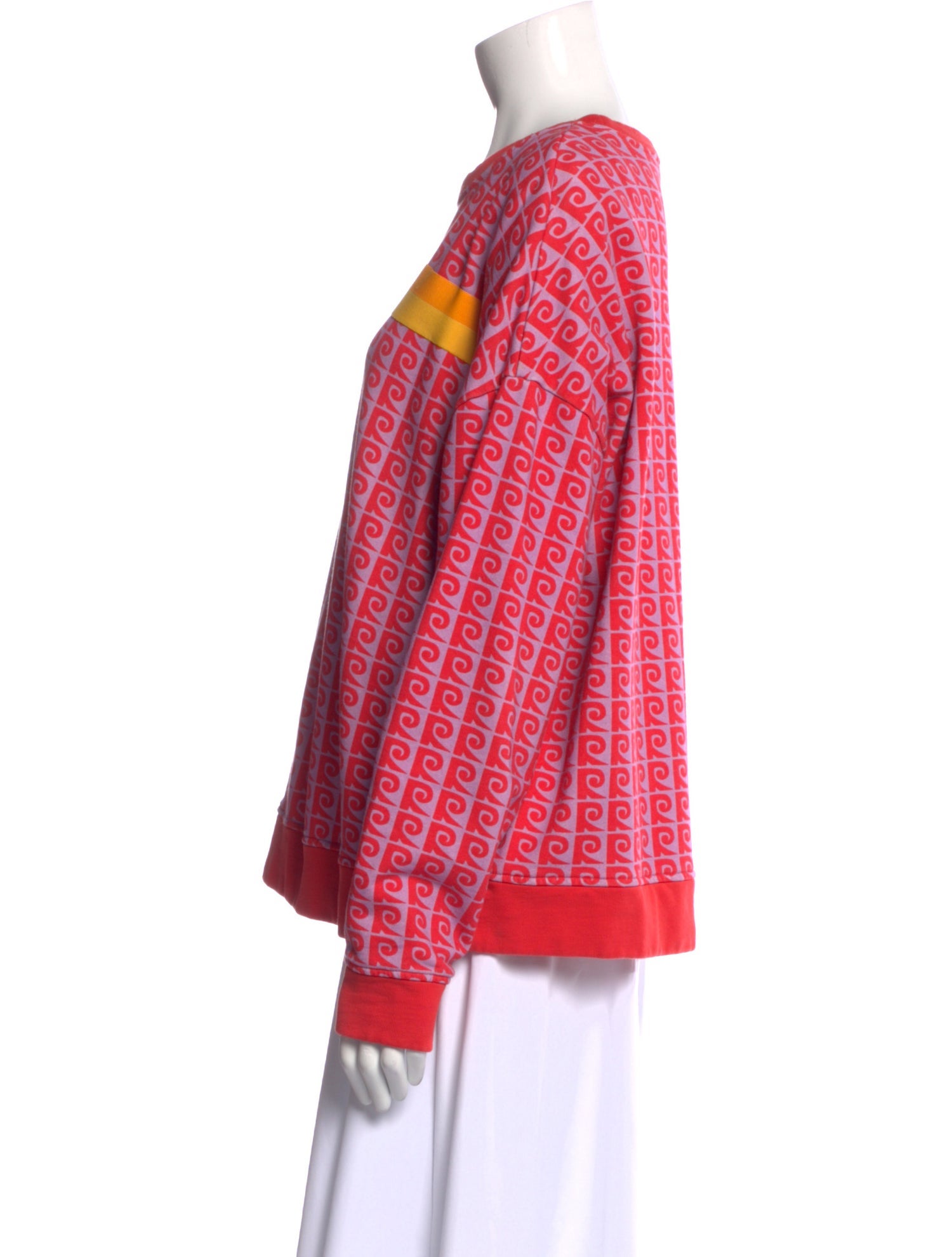 RHODE Printed Crew Neck Sweater