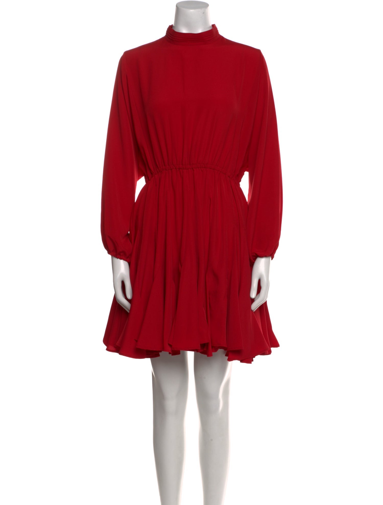 RHODE Mock Neck Mini Dress