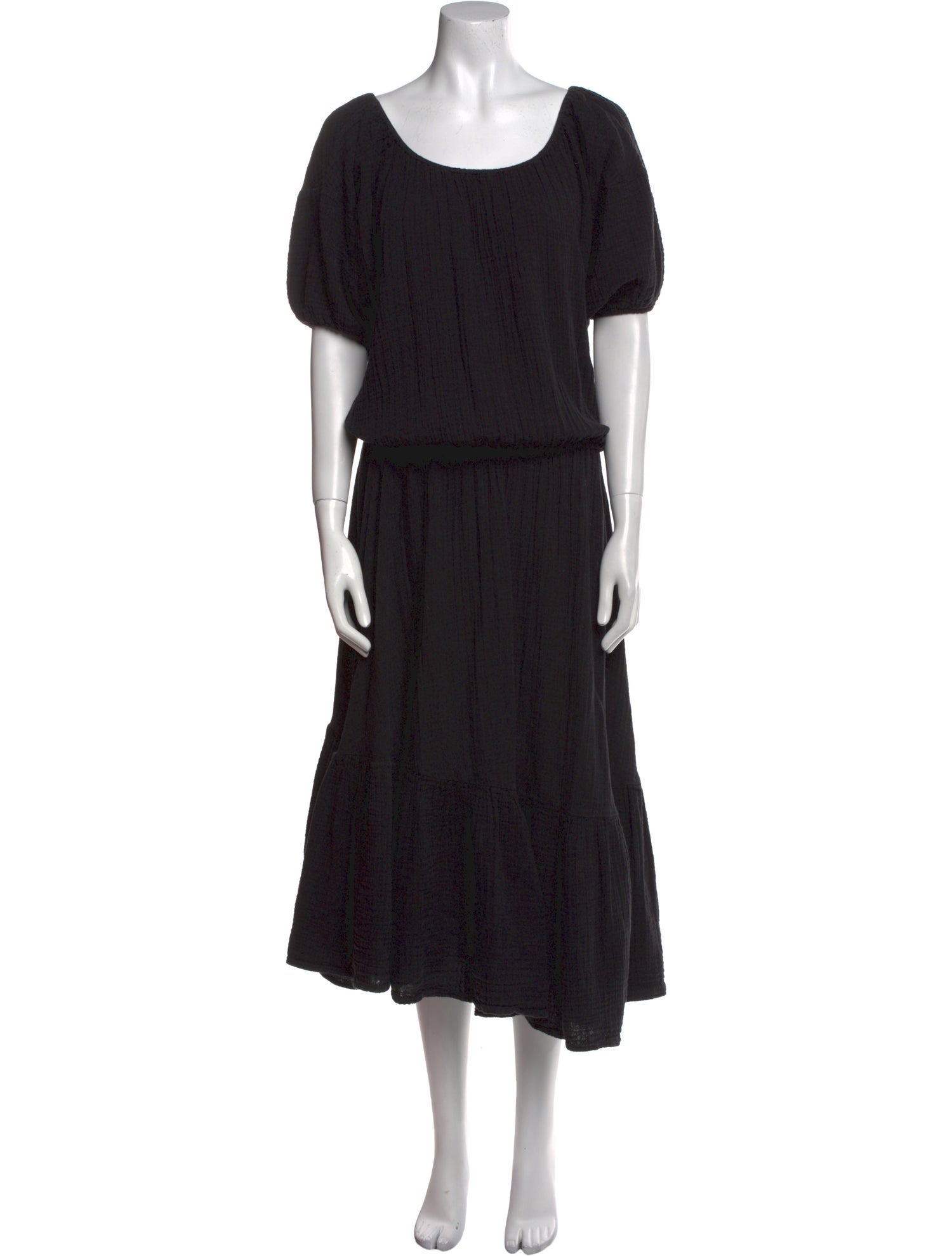 RHODE Scoop Neck Midi Length Dress - Black Dresses, Clothing - WRHOS41948 | The RealReal RHODE Scoop Neck Midi Length Dress - Black Dresses, Clothing - WRHOS41948 | The RealReal