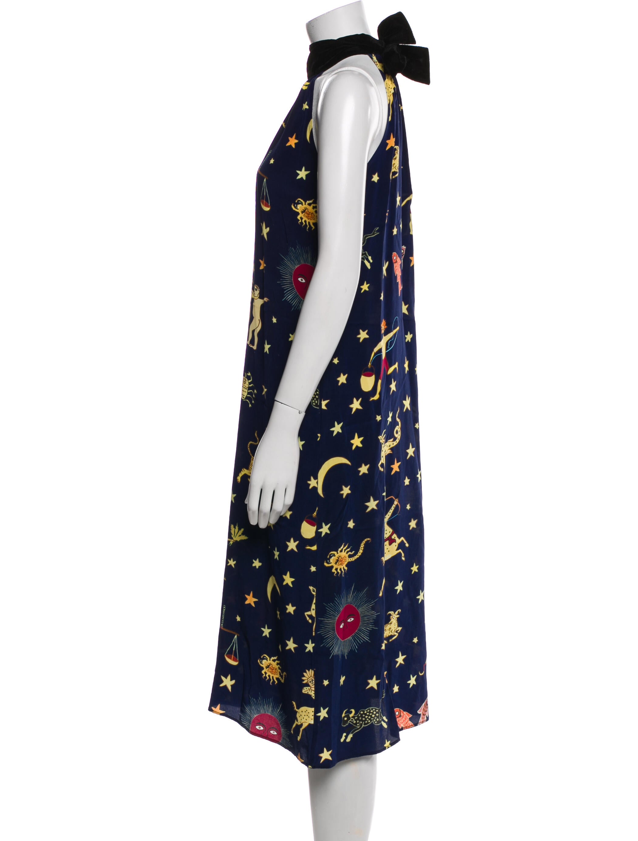 RHODE Silk Long Dress