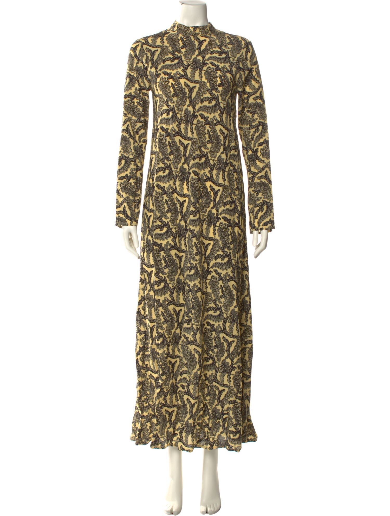 RHODE Floral Print Long Dress