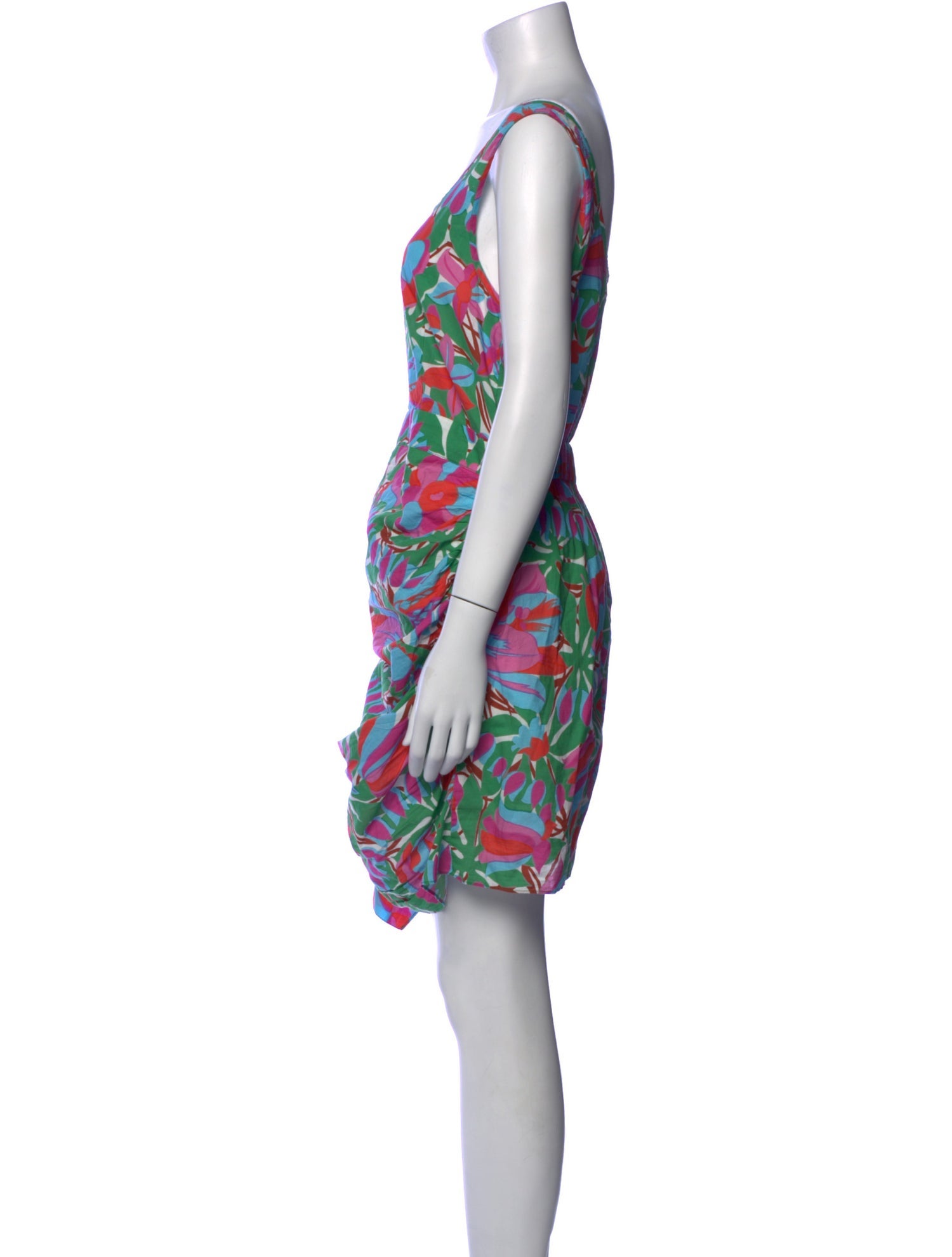 RHODE Printed Knee-Length Dress