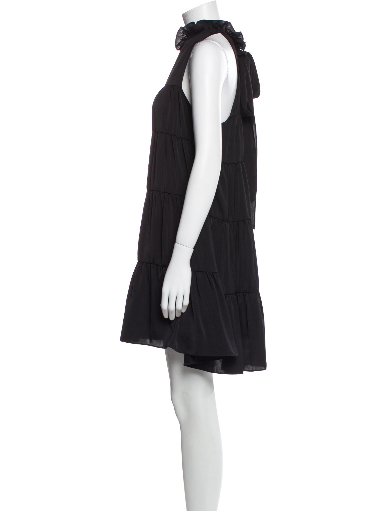 RHODE Mock Neck Mini Dress